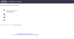 Desktop Screenshot of minorlabels.dcbs.oregon.gov