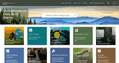 Desktop Screenshot of data.oregon.gov