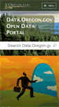 Mobile Screenshot of data.oregon.gov